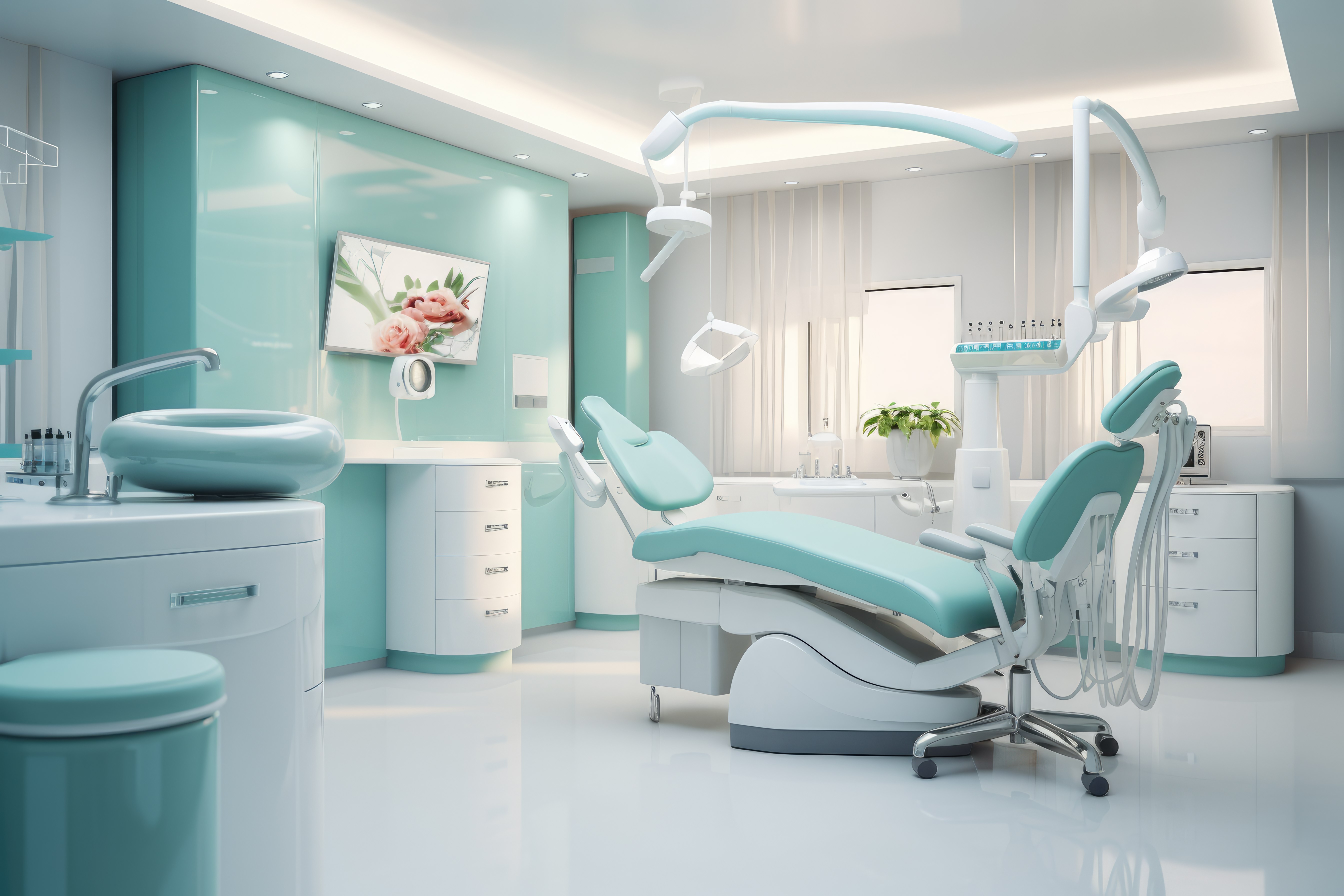 فضای کلینیک دندانپزشکی دیجیتال تبسم